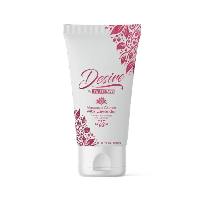 Swiss Navy Vibrators Desire Massage Cream w Lavender 5 oz