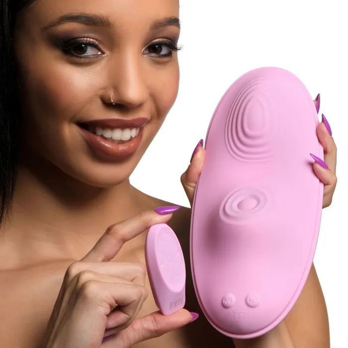 Female Sex Toys XR Brands Inmi The Pulse Slider 28x Pulsing Vibrating Silicone Pad