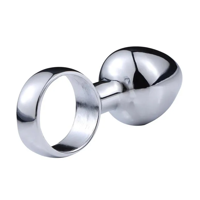 NonVibrating Butt Plugs Metal Butt Plug With Pull Ring Safe Beginner Anal Sex Toys Women House of Dasein Male Sex Toys