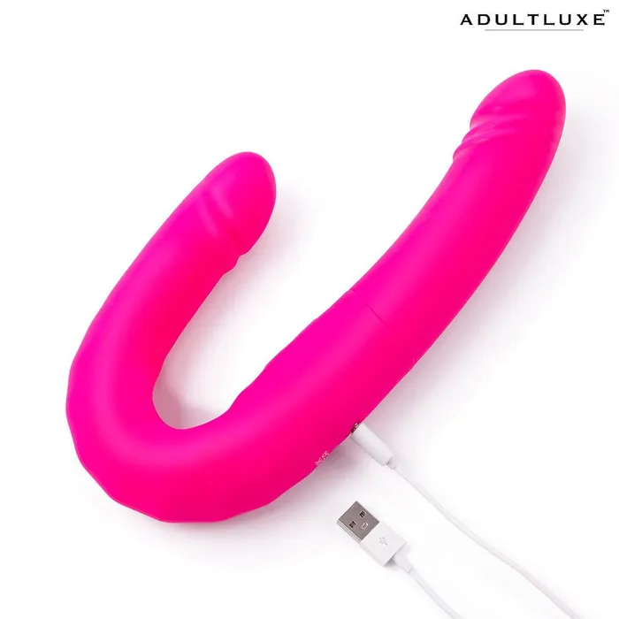 Vibrators Together Vibe Duo 175 Inches Thrusting and Vibrating Dual Dildo Together Vibe