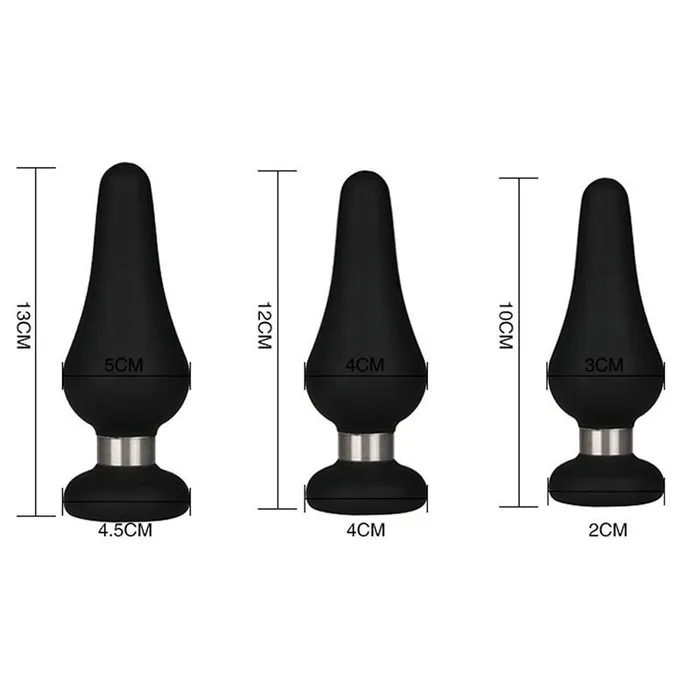 Anal Your Pleasure Toys Large Anal Butt Plug Sets