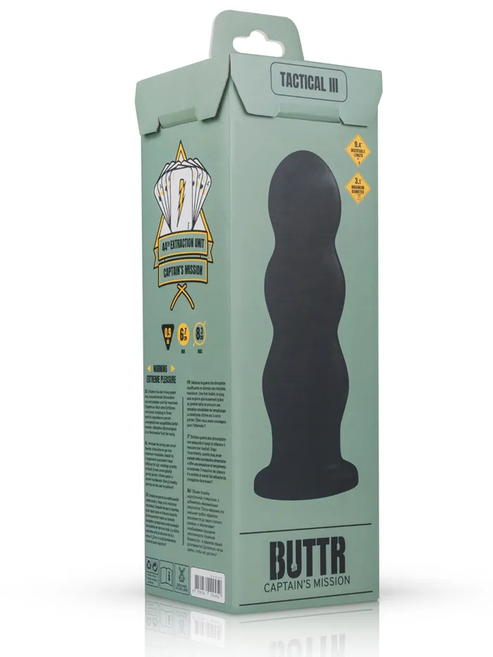 Anal HonourSkintwocom Captains Mission Ribbed Butt Plug