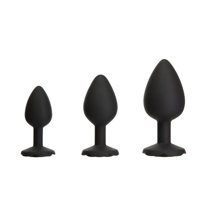 BMS Roses Til Dawn Silicone Anal Plug Kit Starter Kit Black BMS Enterprises Anal BMS Roses Til Dawn Silicone Anal Plug Kit Starter Kit Black BMS Enterprises Anal