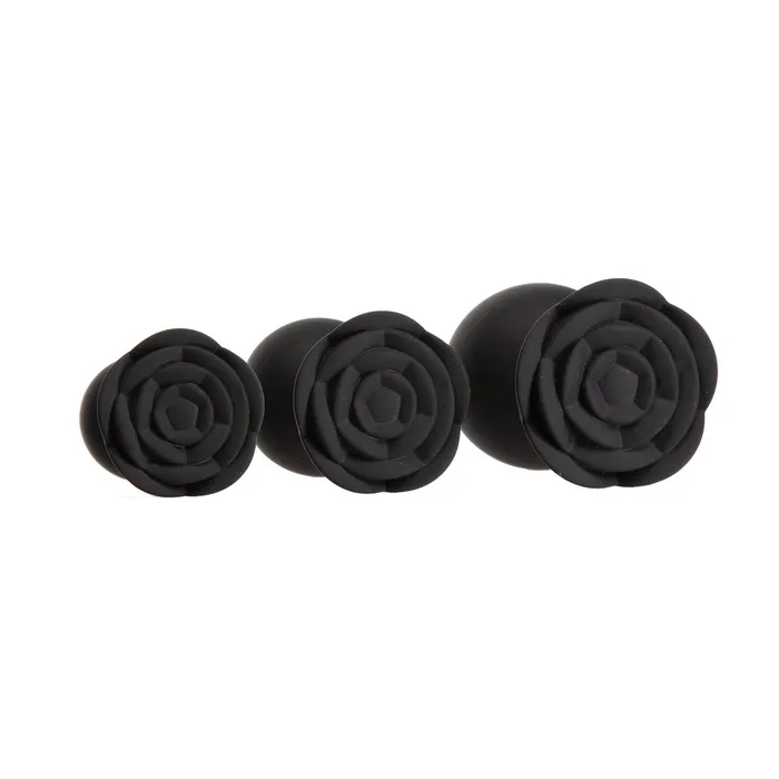 BMS Roses Til Dawn Silicone Anal Plug Kit Starter Kit Black BMS Enterprises Anal BMS Roses Til Dawn Silicone Anal Plug Kit Starter Kit Black BMS Enterprises Anal