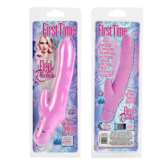 CalExotics Vibrators First Time Flexi Rocker Pink