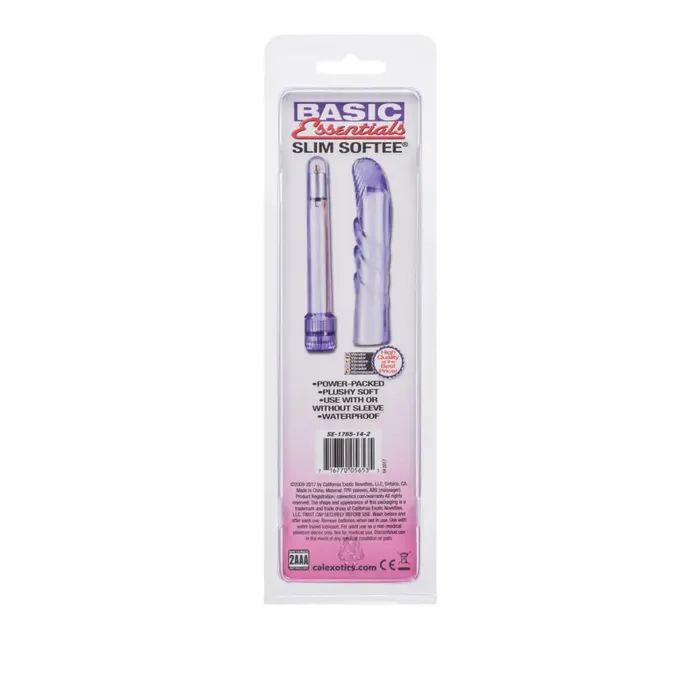 California Exotic Novelties Anal Basic Essentials Slim Softee California Exotic Novelties Anal Basic Essentials Slim Softee