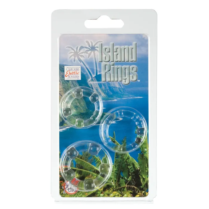 Dildos CalExotics Island Rings in Clear Dildos CalExotics Island Rings in Clear