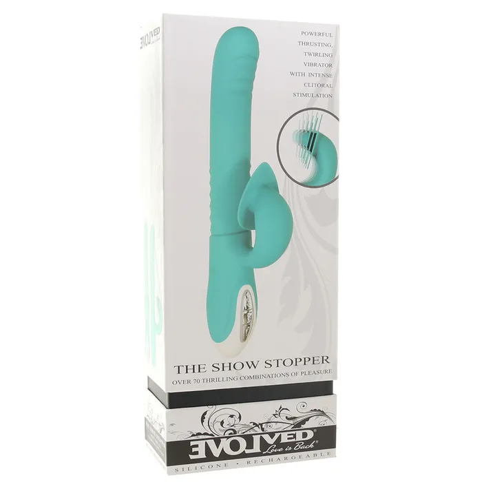 Evolved Novelties The Show Stopper Thrusting Twirling Rabbit Vibe Vibrators Evolved Novelties The Show Stopper Thrusting Twirling Rabbit Vibe Vibrators