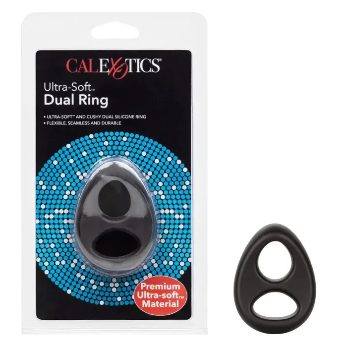 Male Sex Toys CalExotics Ultrasoft Dual Ring