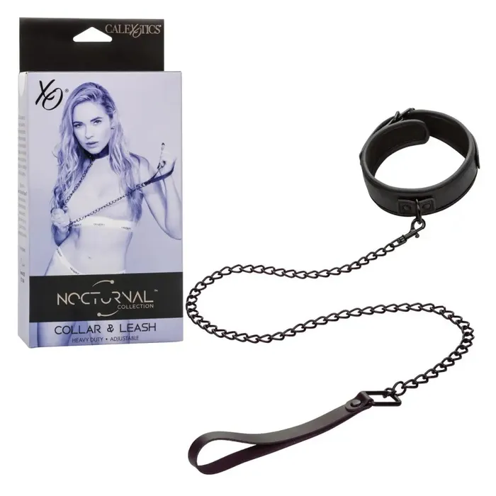Nocturnal Collar Leash California Exotic Novelties Vibrators