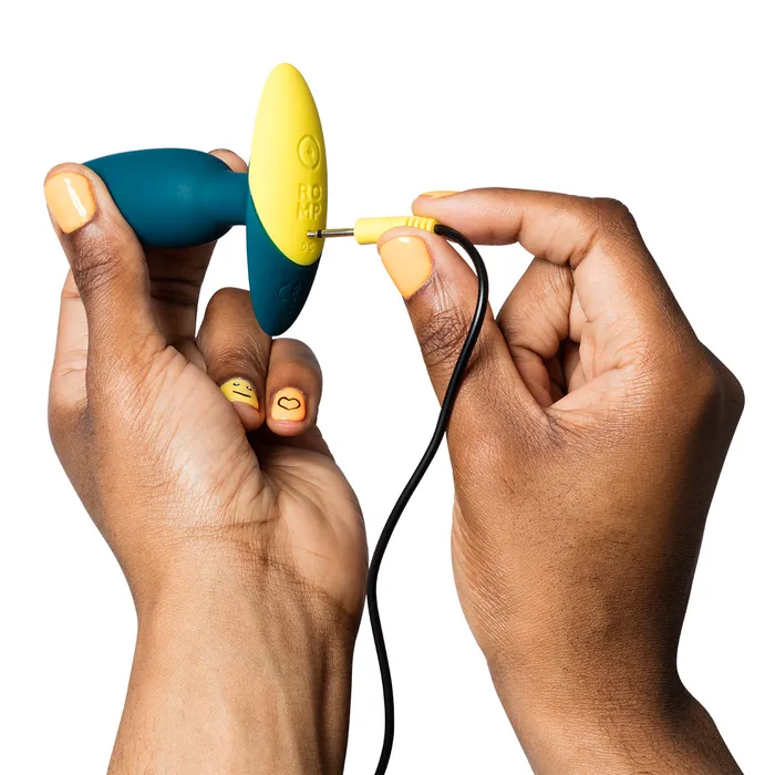 ROMP Bass Vibrating Anal Plug Blue ROMP Anal