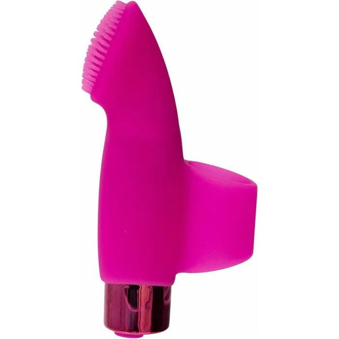 Vibrators PowerBullet PowerBullet Rechargeable Naughty Nubbies Silicone Finger Vibe Pink