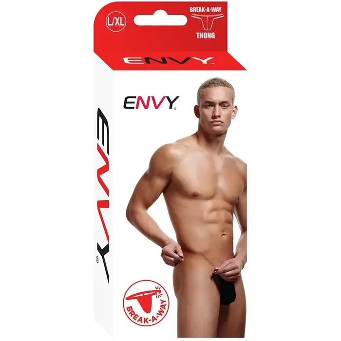 XGen Products Envy Breakaway Thong Black Anal XGen Products Envy Breakaway Thong Black Anal