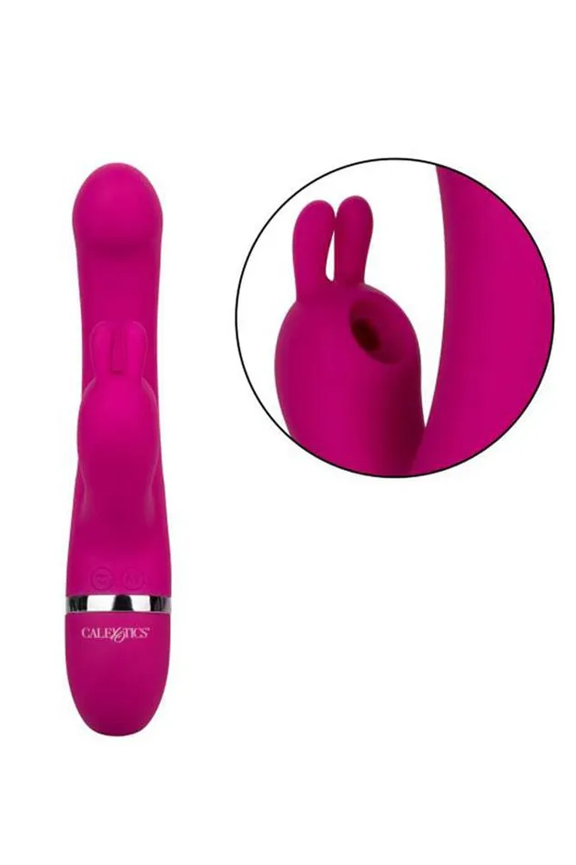 Cal Exotics Vibrators Cal Exotics Foreplay Frenzy Bunny Kisser Vibrator Purple Cal Exotics Vibrators Cal Exotics Foreplay Frenzy Bunny Kisser Vibrator Purple