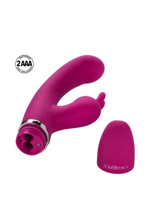 Cal Exotics Vibrators Cal Exotics Foreplay Frenzy Bunny Kisser Vibrator Purple