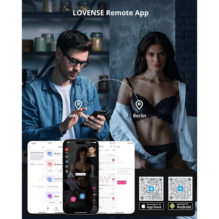 Lovense Ridge Vibrating and Rotating Anal Beads Lovense Male Sex Toys