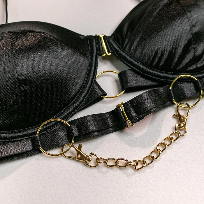 Dashdiamondx Anal Heather Lingerie Set