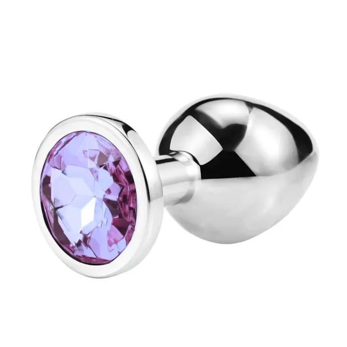 Smooth Aluminum Alloy Princess Plug 276 to 374 Long Lovegasm Anal