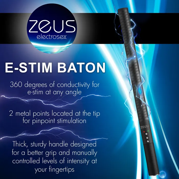 Zeus Electrosex Vibrators Estim Baton