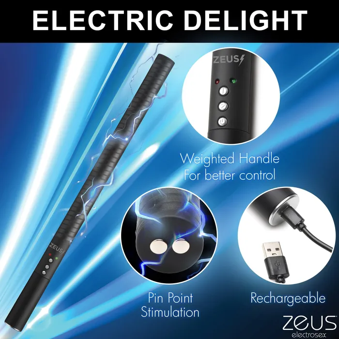 Zeus Electrosex Vibrators Estim Baton