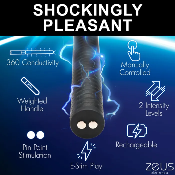 Zeus Electrosex Vibrators Estim Baton