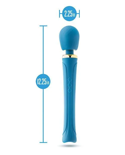 Blush Dianna Wand Massager Teal Blush Novelties Vibrators