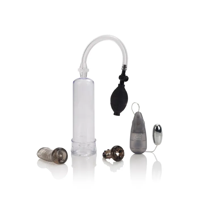 California Exotics Optimum Series StaHard Erector Set Clear California Exotics Dildos