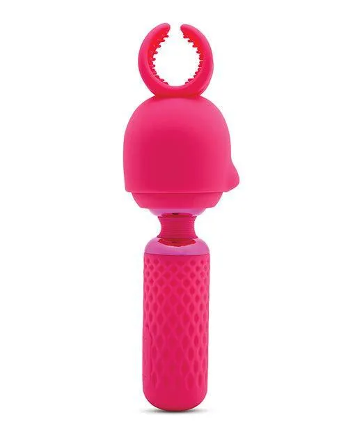 Novel Creations Usa INC Male Sex Toys Nu Sensuelle Harlow Mini Wand wMasturbator Attachment Novel Creations Usa INC Male Sex Toys Nu Sensuelle Harlow Mini Wand wMasturbator Attachment