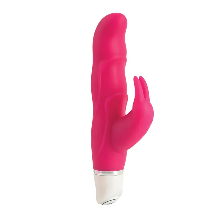 Pipedream Vibrators Pipedream Le Reve Silicone Sweeties Rabbit Vibrator Hot Pink
