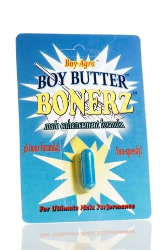 BOY BUTTER Vibrators BOY BUTTER BONERZ ENHANCEMENT PILL