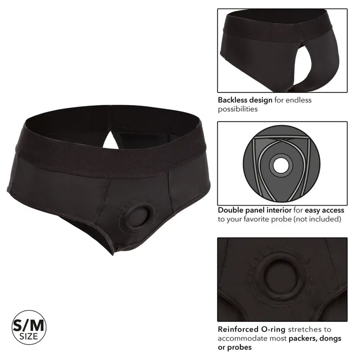 CALIFORNIA EXOTIC NOVELTIES Female Sex Toys BOUNDLESS BACKLESS BRIEF SM