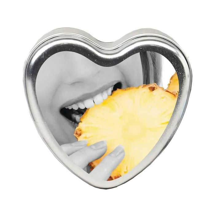 Couples Earthly Body Earthly Body Massage Candle Edible Pineapple 4oz