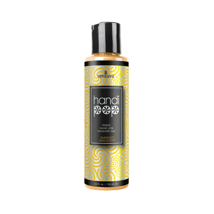 Enhancers Sensuva Handipop Mango Smoothie Hand Job Massage Gel 42oz Bottle