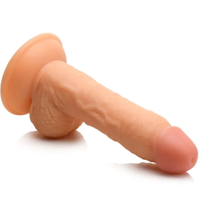 Female Sex Toys Curve Toys Fantasy JOCK Wrestling Wayne 7 Light Dildo with Balls
