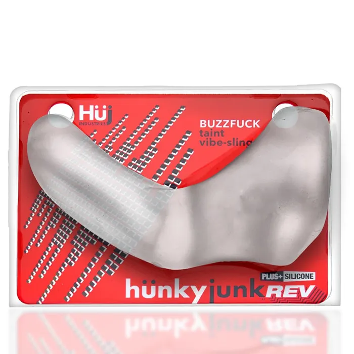 Male Sex Toys Blue Ox Designs Oxballs Hunkyjunk Buzzfuck Cock Ball Sling with Taint Vibrator Clear Ice Male Sex Toys Blue Ox Designs Oxballs Hunkyjunk Buzzfuck Cock Ball Sling with Taint Vibrator Clear Ice