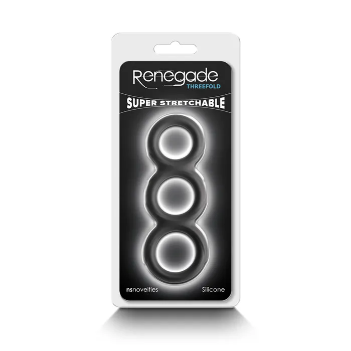 Male Sex Toys Renegade Threefold Triple Cock Ring New Sensations Novelties Inc Male Sex Toys Renegade Threefold Triple Cock Ring New Sensations Novelties Inc