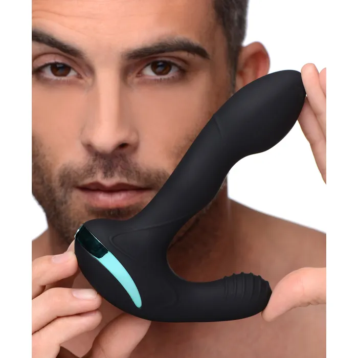 Maverick Rotating Vibrating Silicone Prostate Stimulator Prostatic Play Male Sex Toys