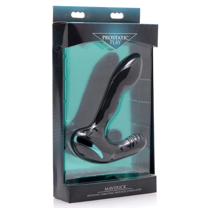 Maverick Rotating Vibrating Silicone Prostate Stimulator Prostatic Play Male Sex Toys