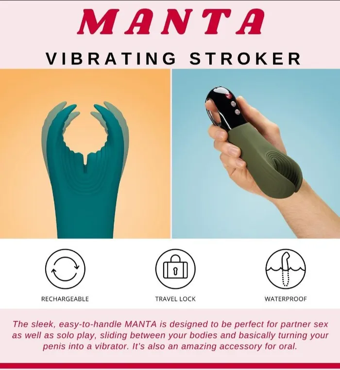 Vibrators Entrenue Manta PenisCouples Vibrator