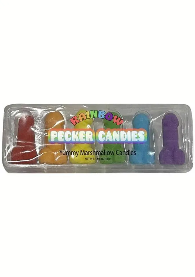 Anal Kheper Games Rainbow Pecker Candies Assorted Flavors