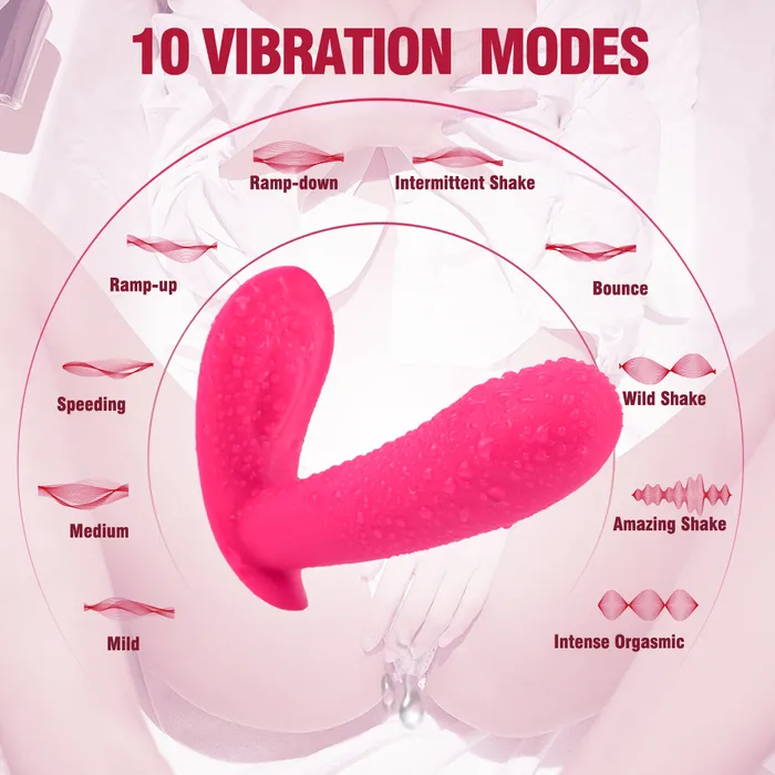 Female Sex Toys Earlypeach 10 Vibration Mode Clit Stimulator Massager with Remote Control Female Sex Toys Earlypeach 10 Vibration Mode Clit Stimulator Massager with Remote Control