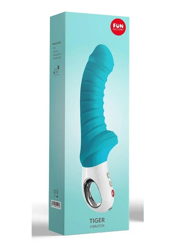 Female Sex Toys Fun Factory Tiger G5 Petrol Silicone Vibrator