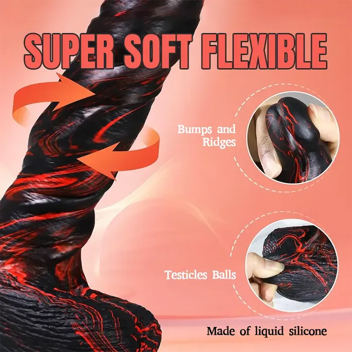 Female Sex Toys Inyarose Lava Burst Thrusting Dildo Vibrator