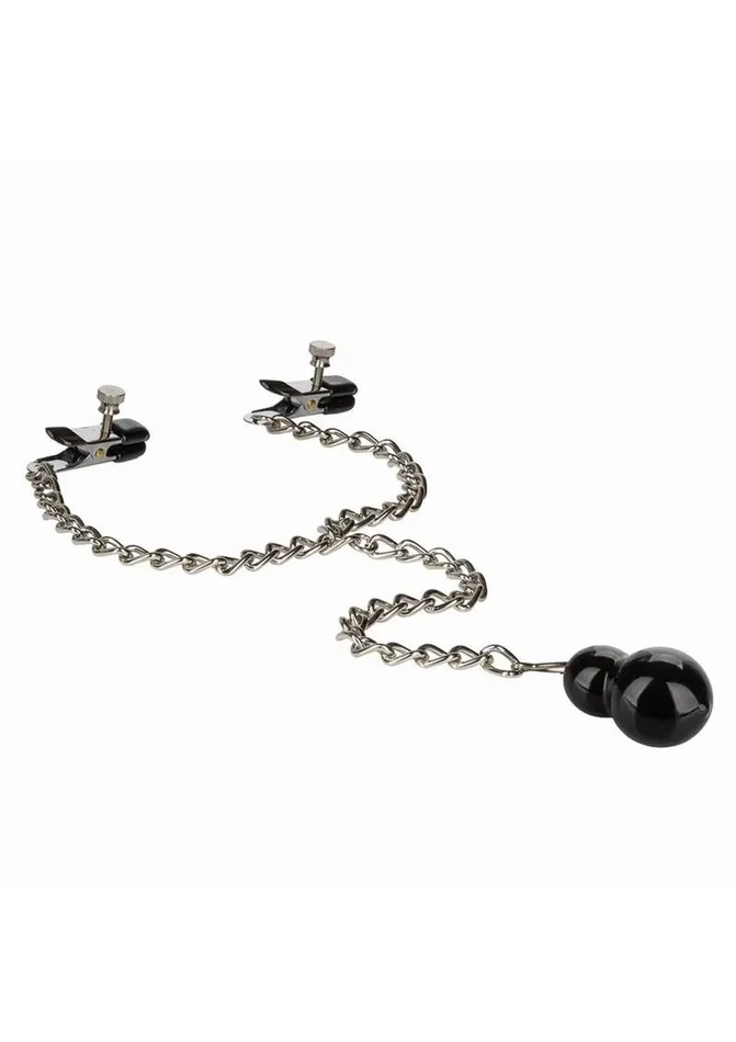 Female Sex Toys Nipple Play Nipple Play Weighted Dual Tier Nipple Clamps Female Sex Toys Nipple Play Nipple Play Weighted Dual Tier Nipple Clamps