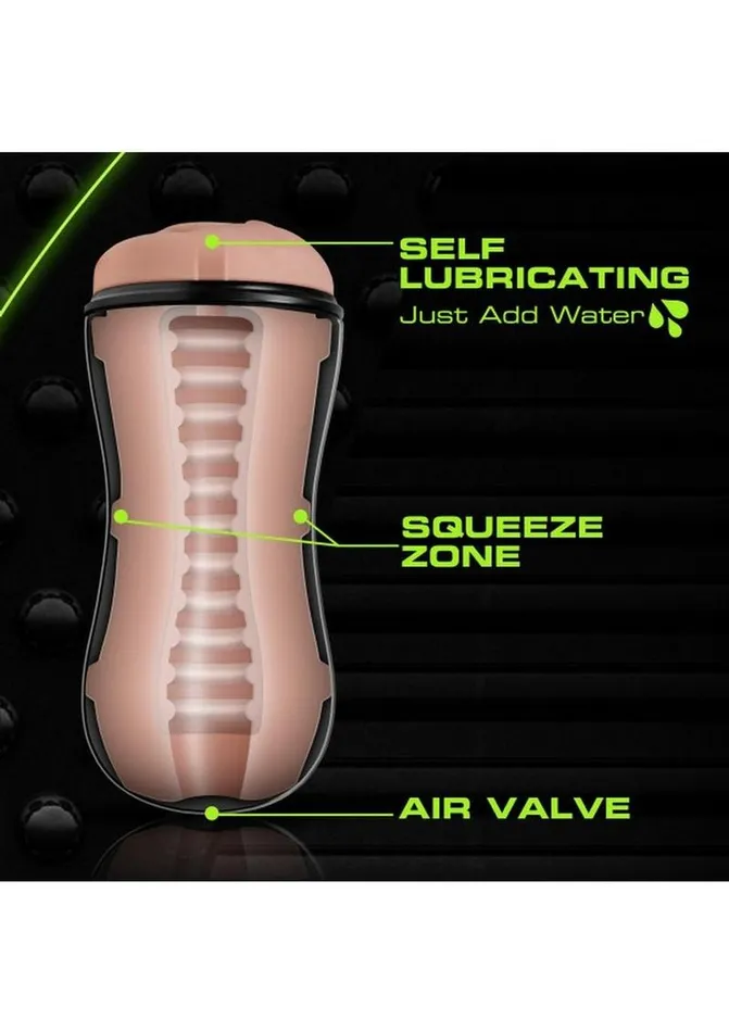 M for Men Male Sex Toys M For Men Soft and Wet Self Lubricating Masturbator Cup Ridge Pussy