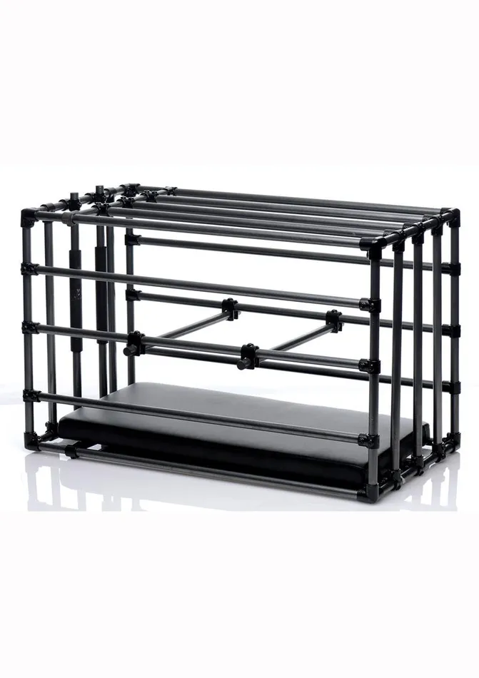 Master Series Kennel Cage with Padded Board Master Series Male Sex Toys