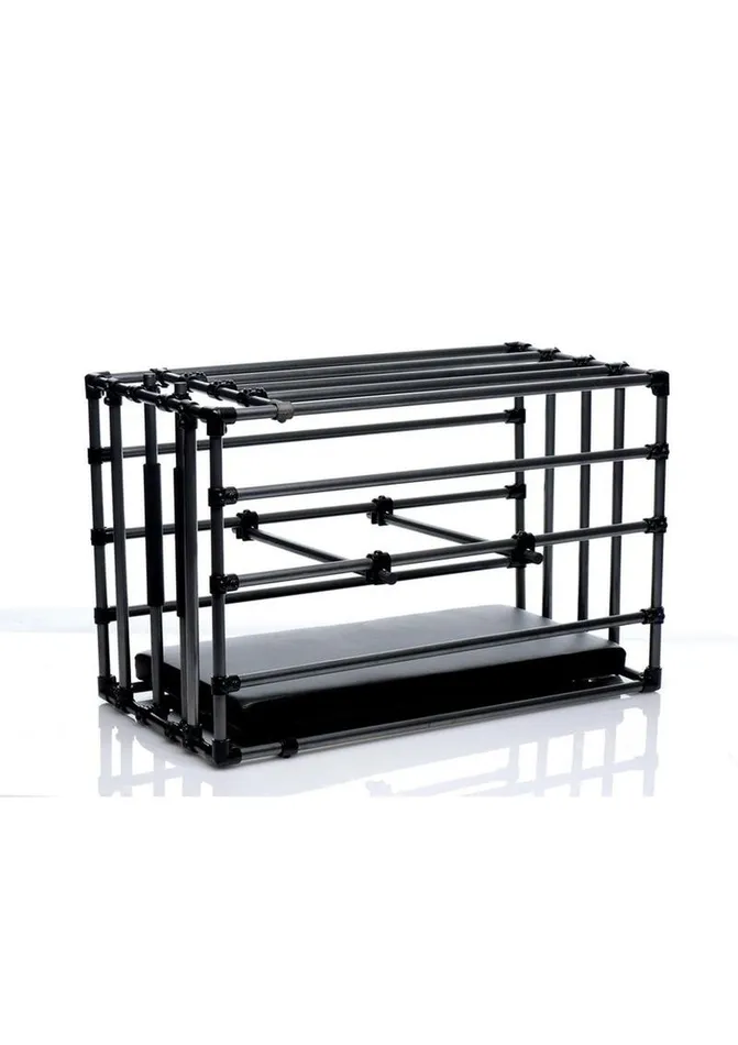 Master Series Kennel Cage with Padded Board Master Series Male Sex Toys