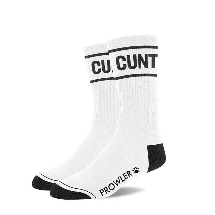 Prowler RED Anal Prowler RED Cunt Socks White Black