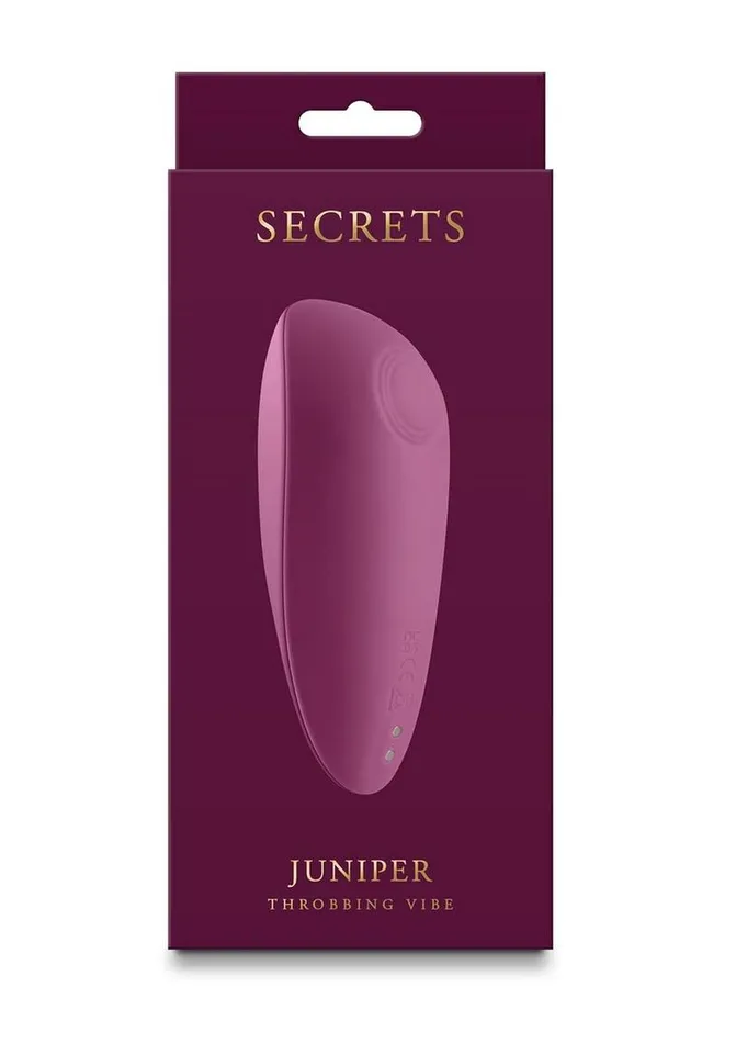 Secrets Female Sex Toys Secrets Juniper Rechargeable Silicone Vibrator