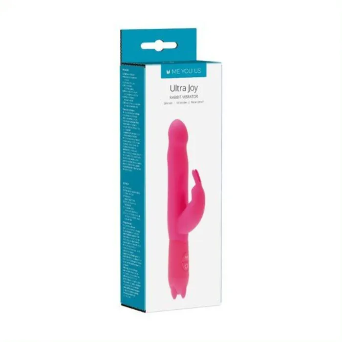 Vibrators Me You Us Me You Us Ultra Joy Rabbit Vibrator Pink